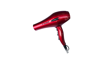 Hair Dryer ELEKOM WITH DIFFUSER EK-8210 N - red- PROFESSIONAL 8300158101591