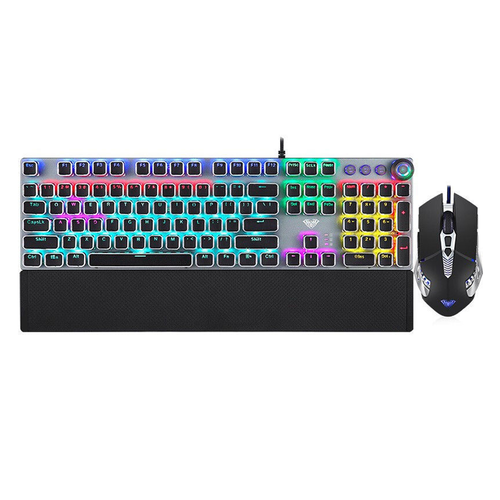 Aula T500,Keyboard Gaming combo  Gray - 6148