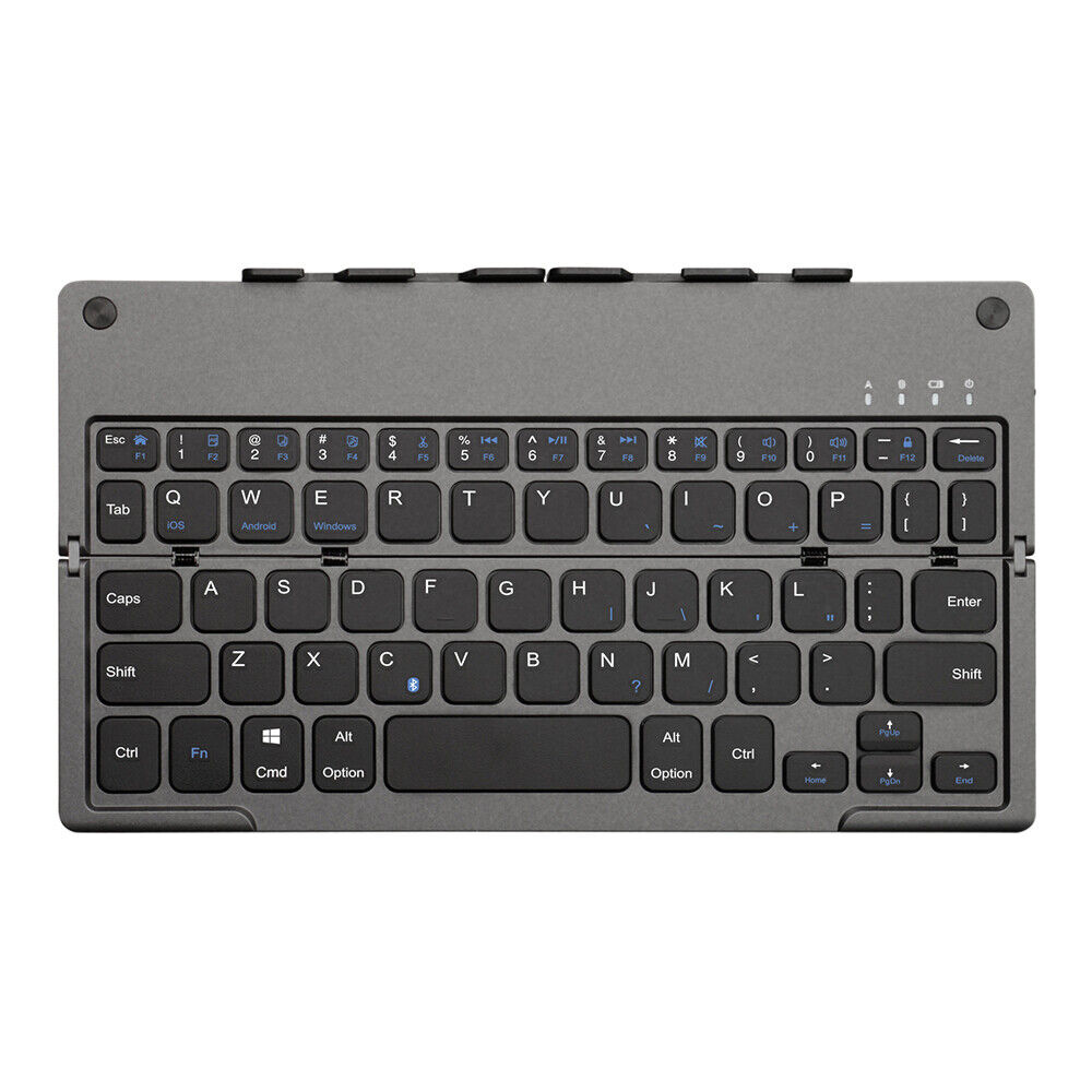 OEM B048 Keyboard Foldable, Bluetooth, Black - 6175