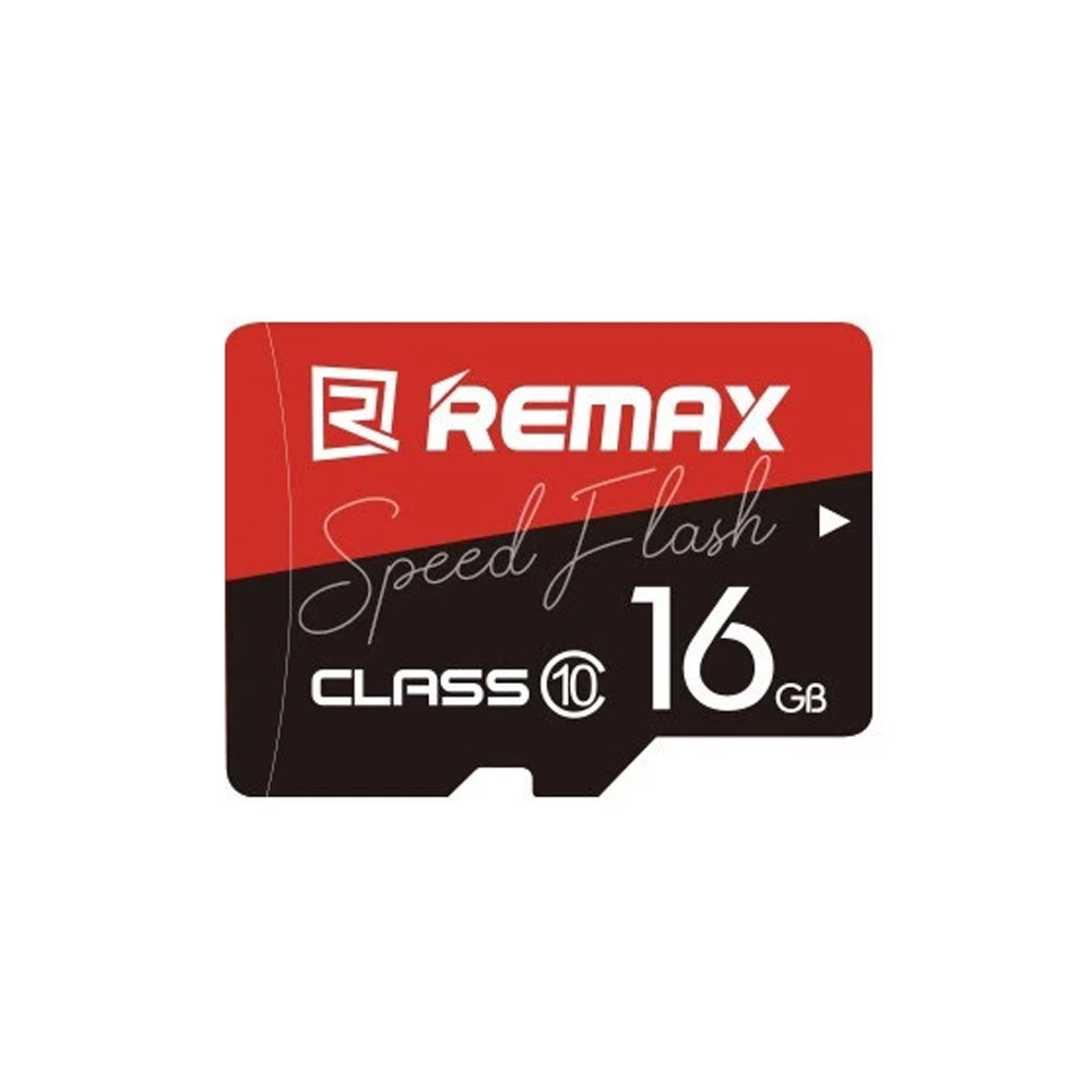 Remax Speed Flash Memory card Micro SD, 16GB, Class 10, UHS-1, Red - 62057