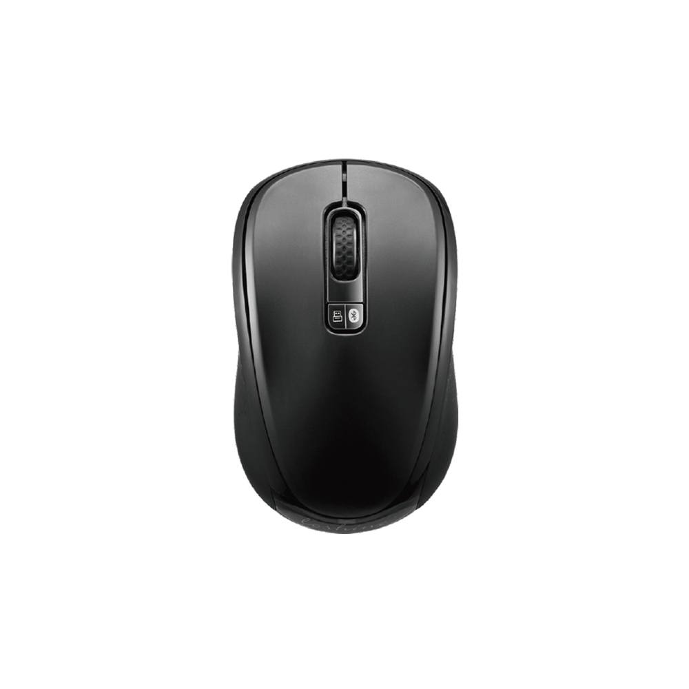 Loshine X10,Mouse Bluetooth, USB, Black - 658