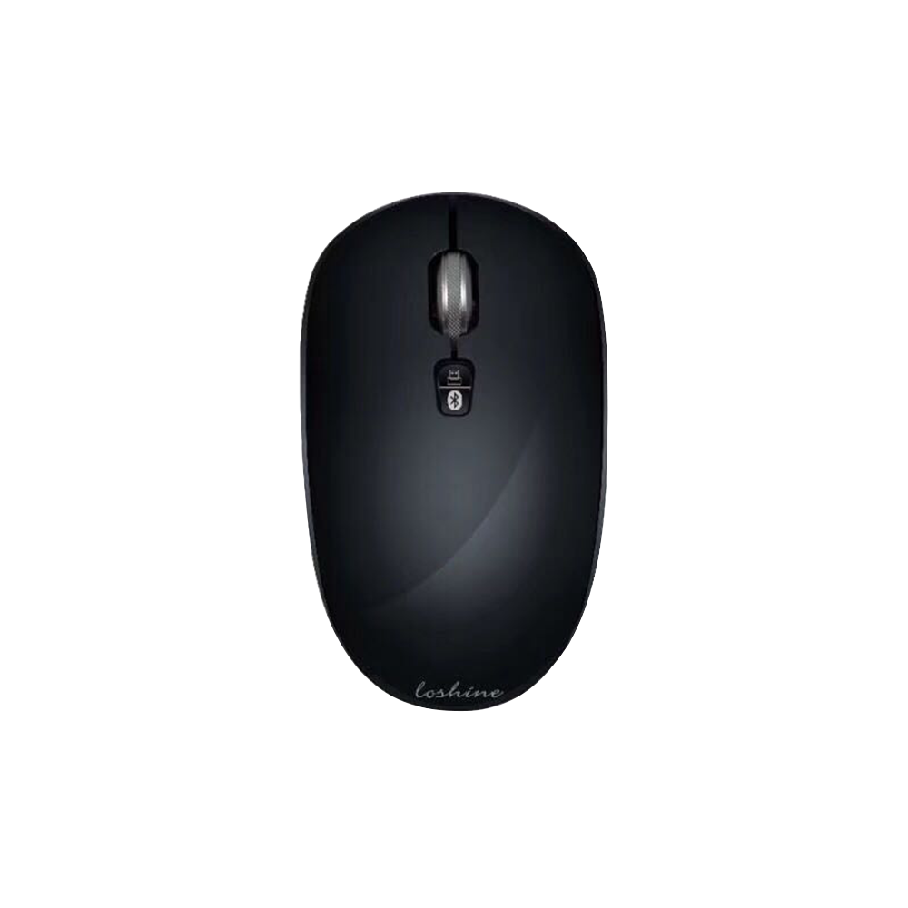 Loshine X60,Mouse Bluetooth, USB, Black - 660