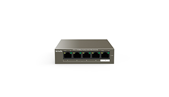 TENDA TEF1105P-4-63W 5-Port 10/100Mbps Desktop Switch with 4-Port PoE