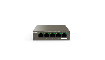 TENDA TEG1105P-4-63W 5-Port Gigabit Desktop Switch with 4-Port PoE