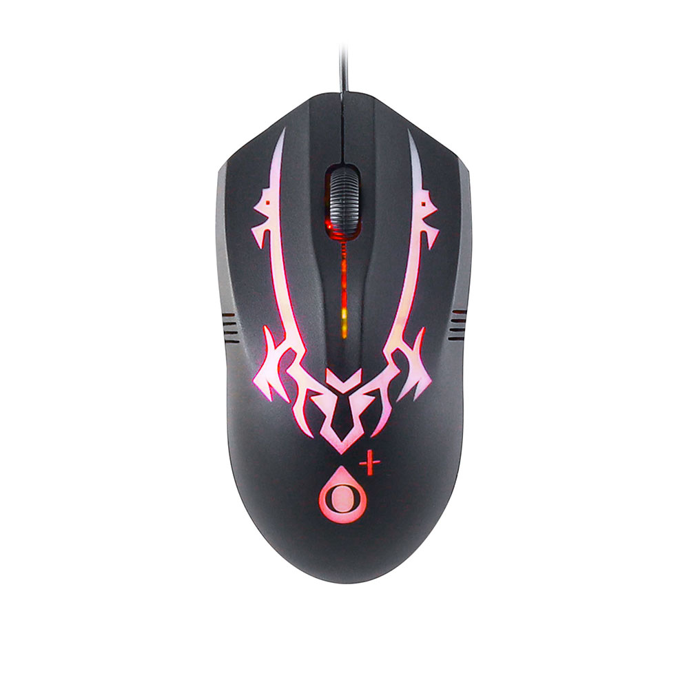 Moveteck G5060 Gaming mouse Optical, 3D, Black - 717