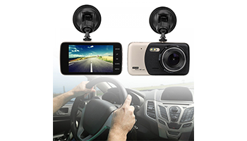 OEM Car DVR Vehicle 2 Camera Video Recorder Dash Cam Night Vision High Definition HD 4.0 LCD 1080P