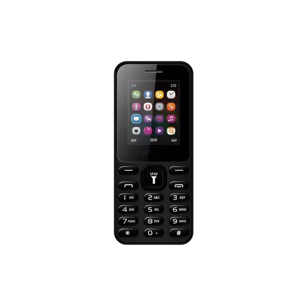 OEM Mobile phone 222, Dual Sim, Black - 73014