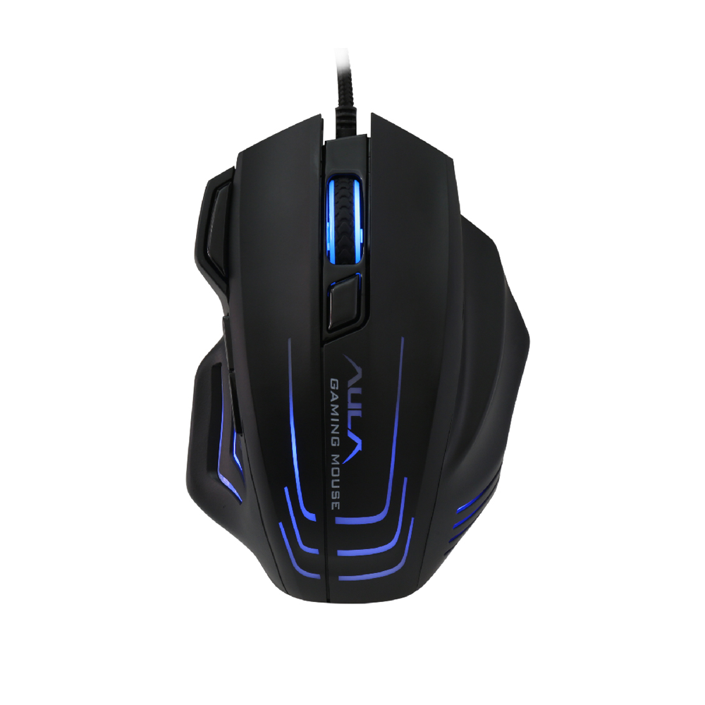 Aula S18,Gaming mouse Optical, 7D, RGB, Black - 741