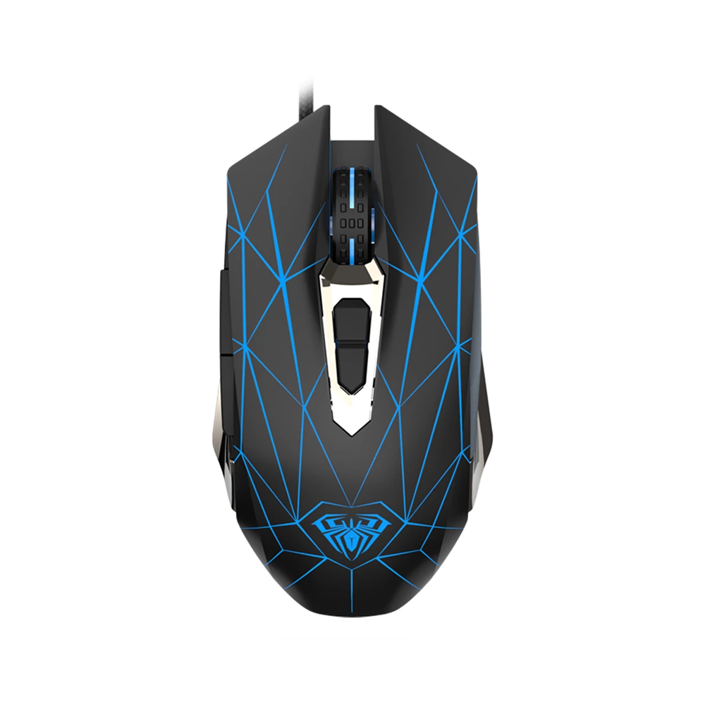 Aula S50,Gaming mouse Optical, 7D, RGB, Black - 743