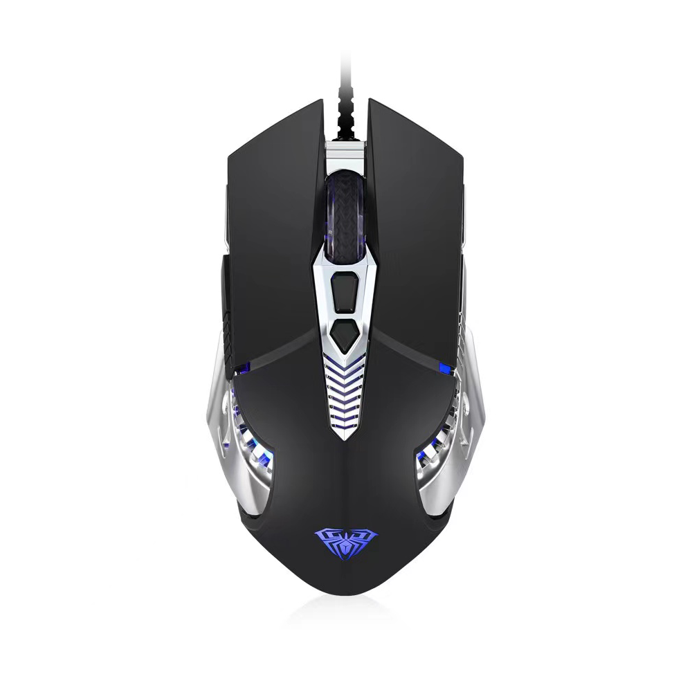 Aula S60,Gaming mouse Optical, 7D, RGB, Black - 744