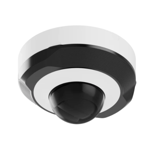 Ajax 76018.214.WH1 DomeCam Mini 5MP Wired IP Security Camera with AI Object Detection, 2.8mm Lens, I