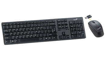 GENIUS SLIMSTAR KEYBOARD MOUSE 8000ME