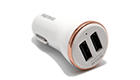 Remax RCC206 5v 2.4A, Universal Car socket charger, 2xUSB, without cable - 14325 