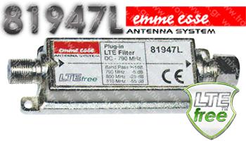 Emme Esse 81947L PLUGIN LTE FILTER