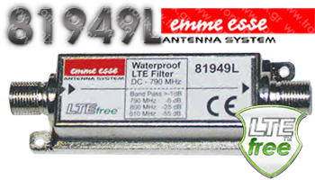 Emme Esse 81949L WATERPROOF LTE FILTER