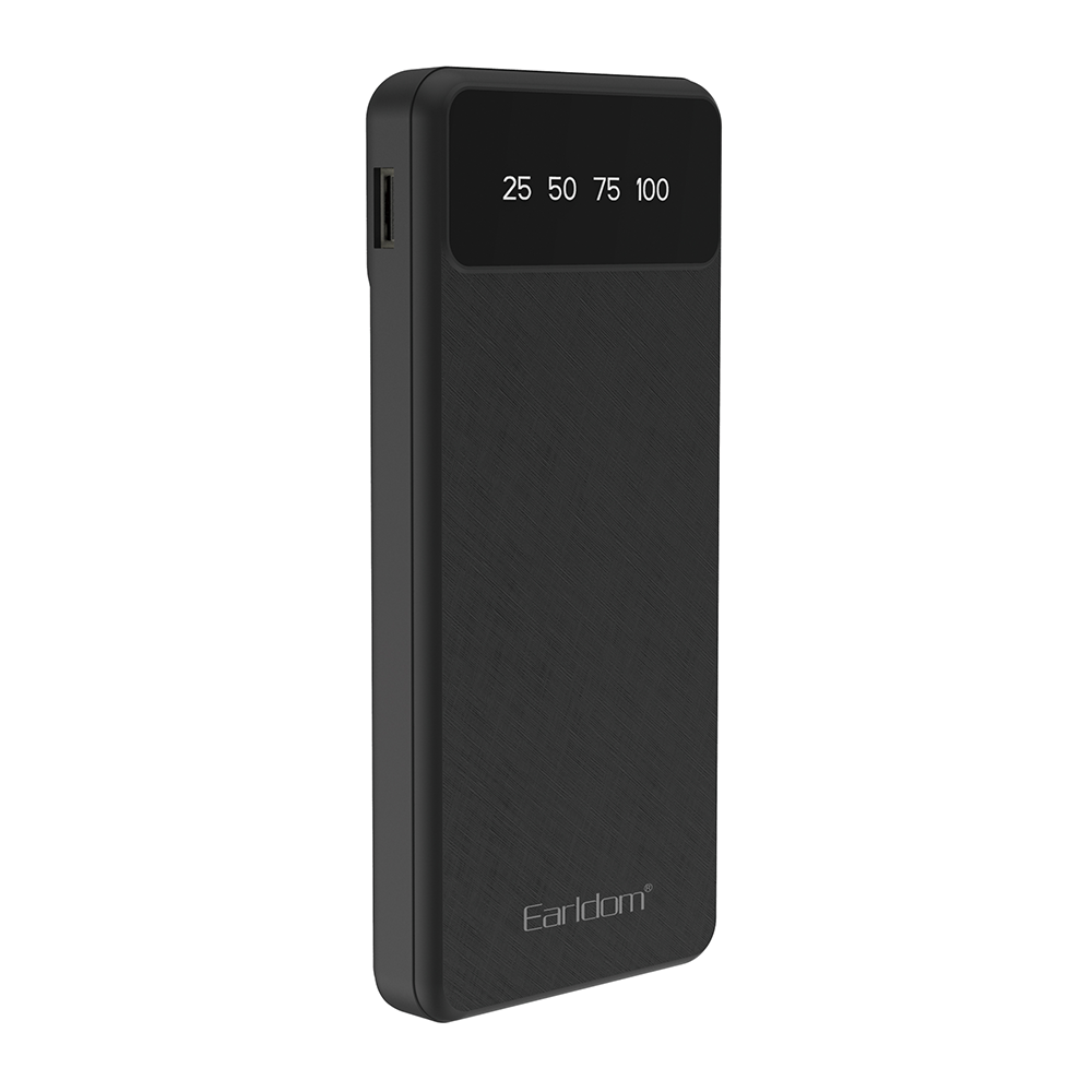 Earldom ET-PB46 Power bank 10000mAh, Black - 87060