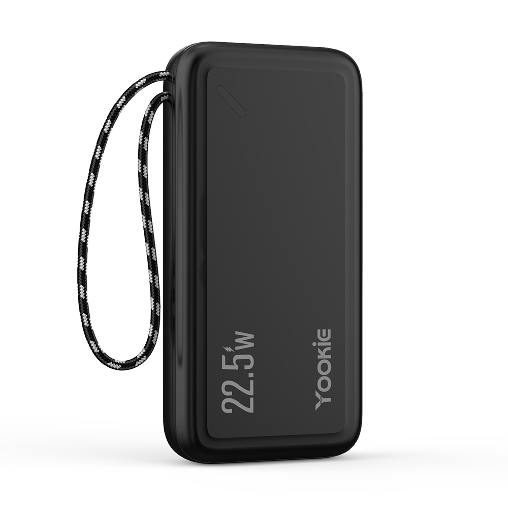 Yookie YO11,Power bank 20000mAh, 22.5W, Black - 87065