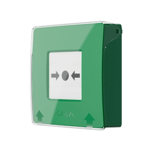 Ajax 87639.171.NC1 ManualCallPoint (Green) Jeweller Wireless Resettable Button