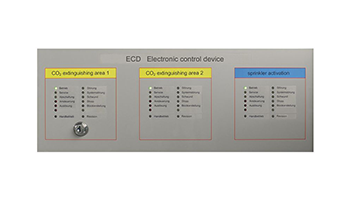 NSC B01225-00 Module for visualization of the states of 1 extinguishing zone. Up to 3 extinguishing 