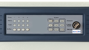 PH Svesis PH.RP.004.NW 4-zone repeater of Matrix2000 fire detection centers