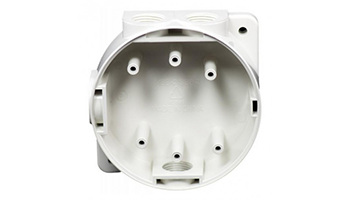 Hochiki SBB-2 Mounting Back Box with Glands (Ivory)