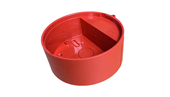 Hochiki CWSB-E BACKBOX Conventional Wall Sounder Beacon Back Box - Red case