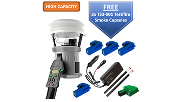 Detector tester Testifire 2001-101 Smoke, Heat and CO Detector Test Kit
