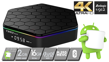 T95z Plus Amlogic S912 Octa-core 2G/3G RAM 16G/32G ROM TV Box