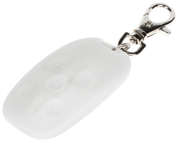 Satel APT-210 is a two-way wireless keyfob remote for ABAX 2 alarm systems, allowing secure remo
