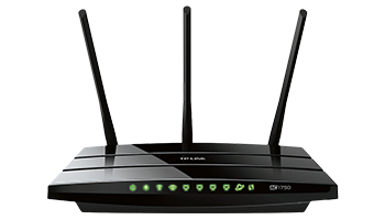 TP-LINK Archer C7, v.4 AC1750, Wireless Router ,dual band, 5x GbE, 2x USB 2.0 ports 