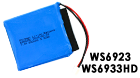 SATLINK Rechargeable battery for WS-6933/6923 7.4V - 800mAh