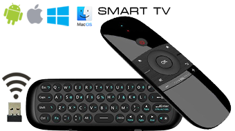 W1 Keyboard Mouse Wireless 2.4G Fly Air Mouse Chargeable Mini Remote Control For Android TV Box/Mini