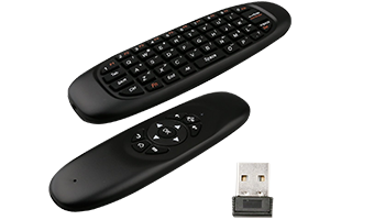 C120 2.4GHz Wireless Fly Air Mouse Gyroscope +Sensor Keyboard for Android TV Box-13059