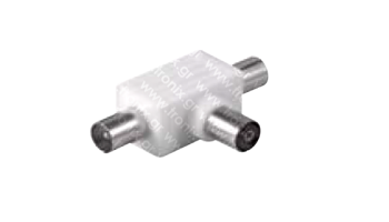 CA1007P-FS24Z Φις Βυσματα Κεραιας RF Connector Σταυρος Adaptor 2 x plug to jack