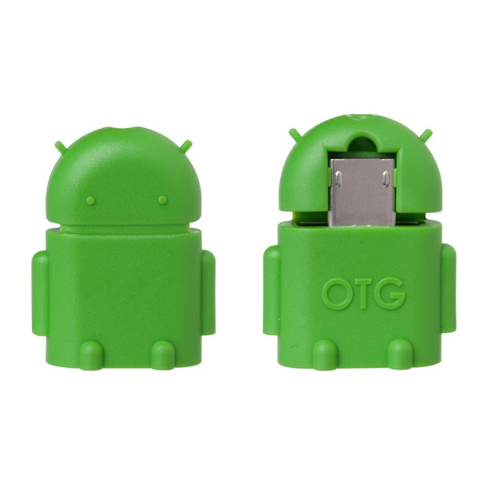 DeTech Adapter USB F - micro USB, OTG, Color - 14236 