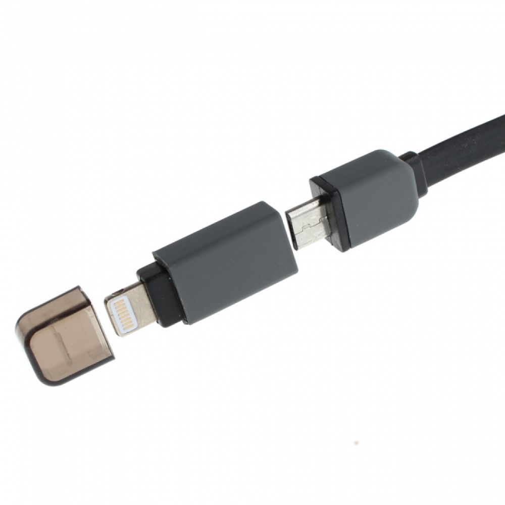 OEM Cable 2 in 1 USB - Micro USB / Iphone 5/5S:6/6S:6Plus/6sPlus - 14212 