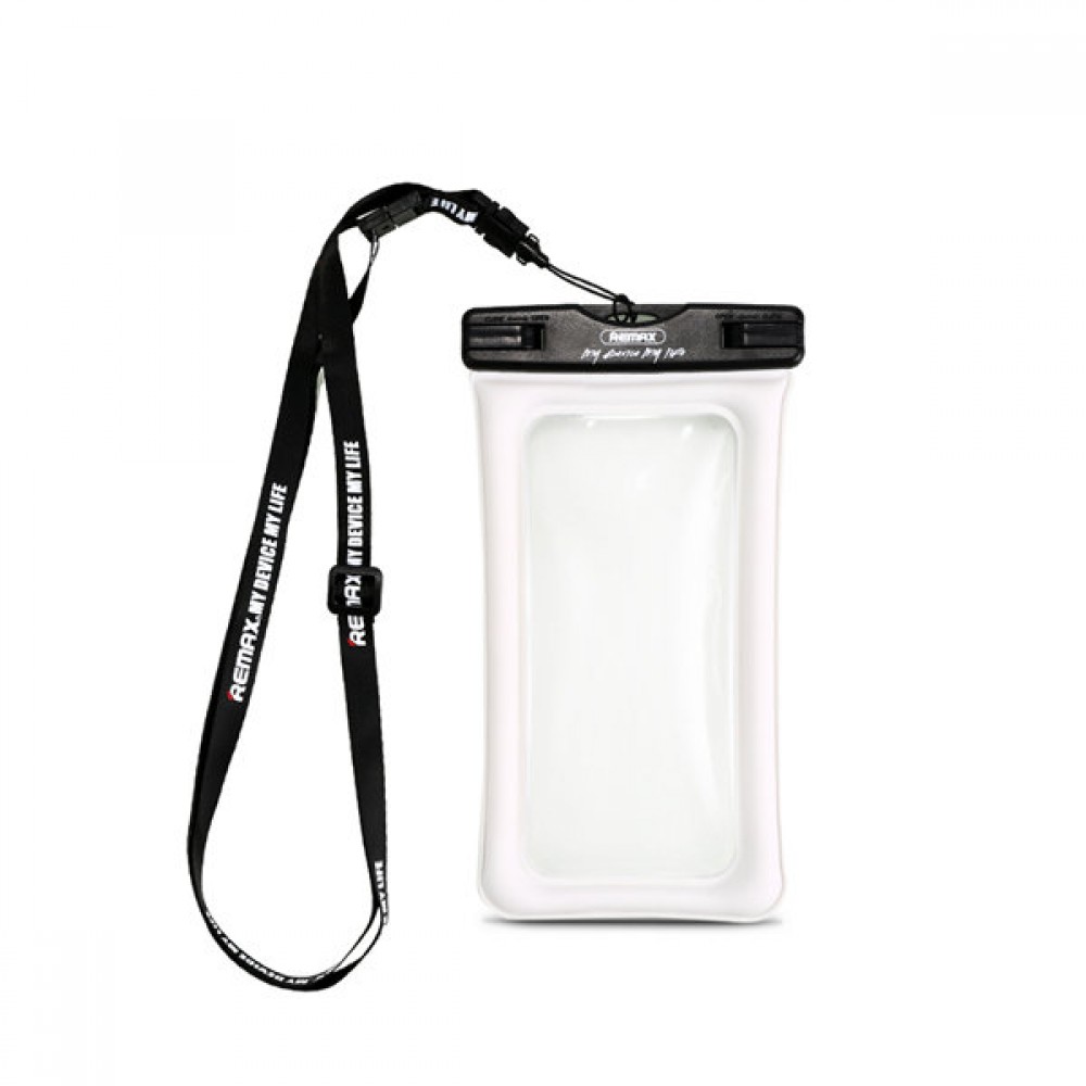 Remax RT-W2 Plus Universal waterproof case, For 6", White - 51515