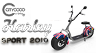 HARLEY ELECTRIC SCOOTER CITYCOCO SPORT 2019 ENGLAND 1000 W 12 AH BATTERY