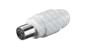 OEM FS 19 L CK1001 Φις Βυσματα Θυληκα Female Κεραιας RF Connector jack to coaxial plug 9.5 mm