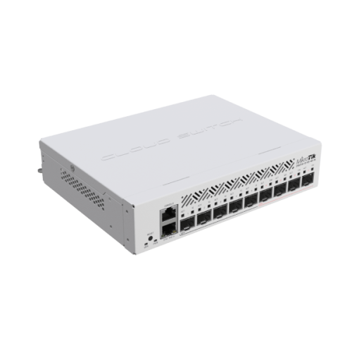 MikroTik CRS310-1G-5S-4S+IN 10G Fiber Switch | 1x Gigabit Ethernet, 5x 1G SFP, 4x 10G SFP+ Ports, Du