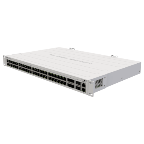 MikroTik CRS354-48G-4S+2Q+RM 48-Port Gigabit Switch | 48x 1G RJ45, 4x 10G SFP+, 2x 40G QSFP+, Dual P