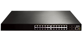 DCN DCRS-5960-28T-AC Switch, Layer 3, Gigabit, 20 x 10/100/1000Base-T + 4 x GE Combo + 2 x 10G Slots