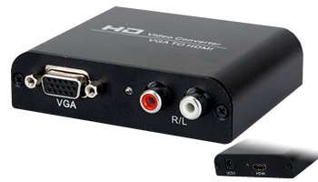 VGA to HDMI Converter VGA/2x RCA-DK001