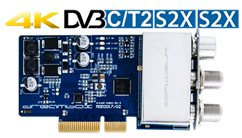 Dreambox Triple 2X DVB-S2X / 1X DVB-C/T2 Tuner
