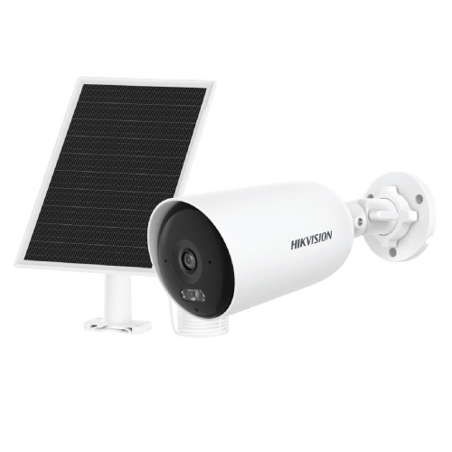 Hikvision DS-2CFS04/4G 4MP 24/7 Solar 4G Camera with AOV Mode, 8W Solar Panel, 9000mAh Battery,