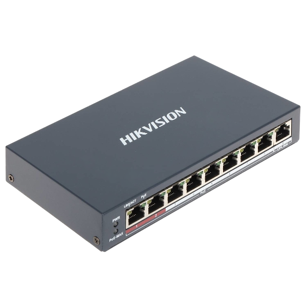 Hikvision DS-3E0109P-E/M(C) 9-Port Fast Ethernet Unmanaged PoE Switch