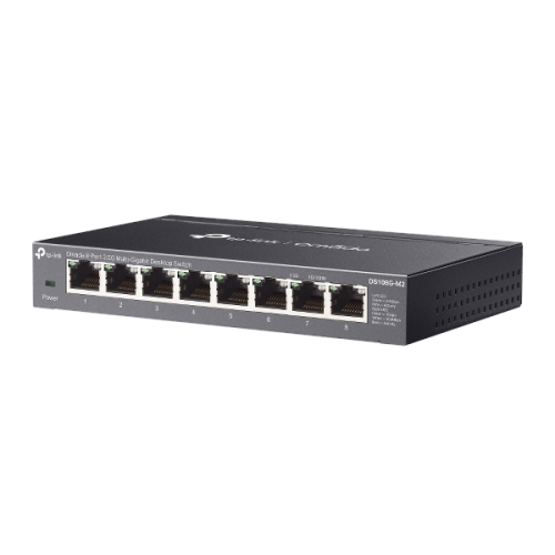 TP-LINK Omada DS108GP 8-Port Gigabit Unmanaged Desktop Switch with 8-Port PoE+