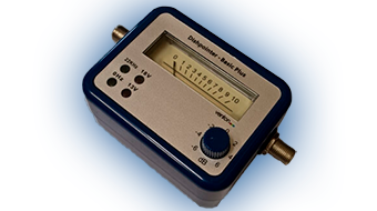 VENTON DISHB+ BASIC PLUS SATFINDER with built-in acoustic output With H / V and 22 kHz display