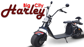 HARLEY ELECTRIC SCOOTER 2019 BIG CITY 3 + CE 1500W 60V 12 AH