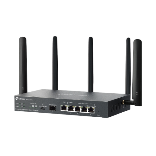 TP-Link ER706WP-4G Omada 4G+ Cat6 AX3000 VPN Gateway with 4-Port PoE+